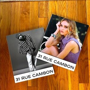 31 Rue Cambon Fashion large magazines, 2023/2024 , issue 26,27, mint condition